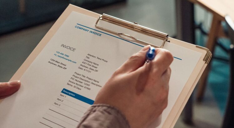 Image for small business invoices